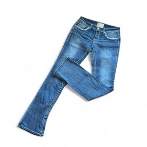 Charme Blue Boot Cut Jeans for Women